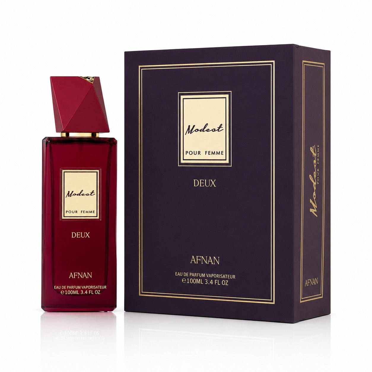 Afnan Modest Deux Pour Femme Eau de Parfum 100ml Women