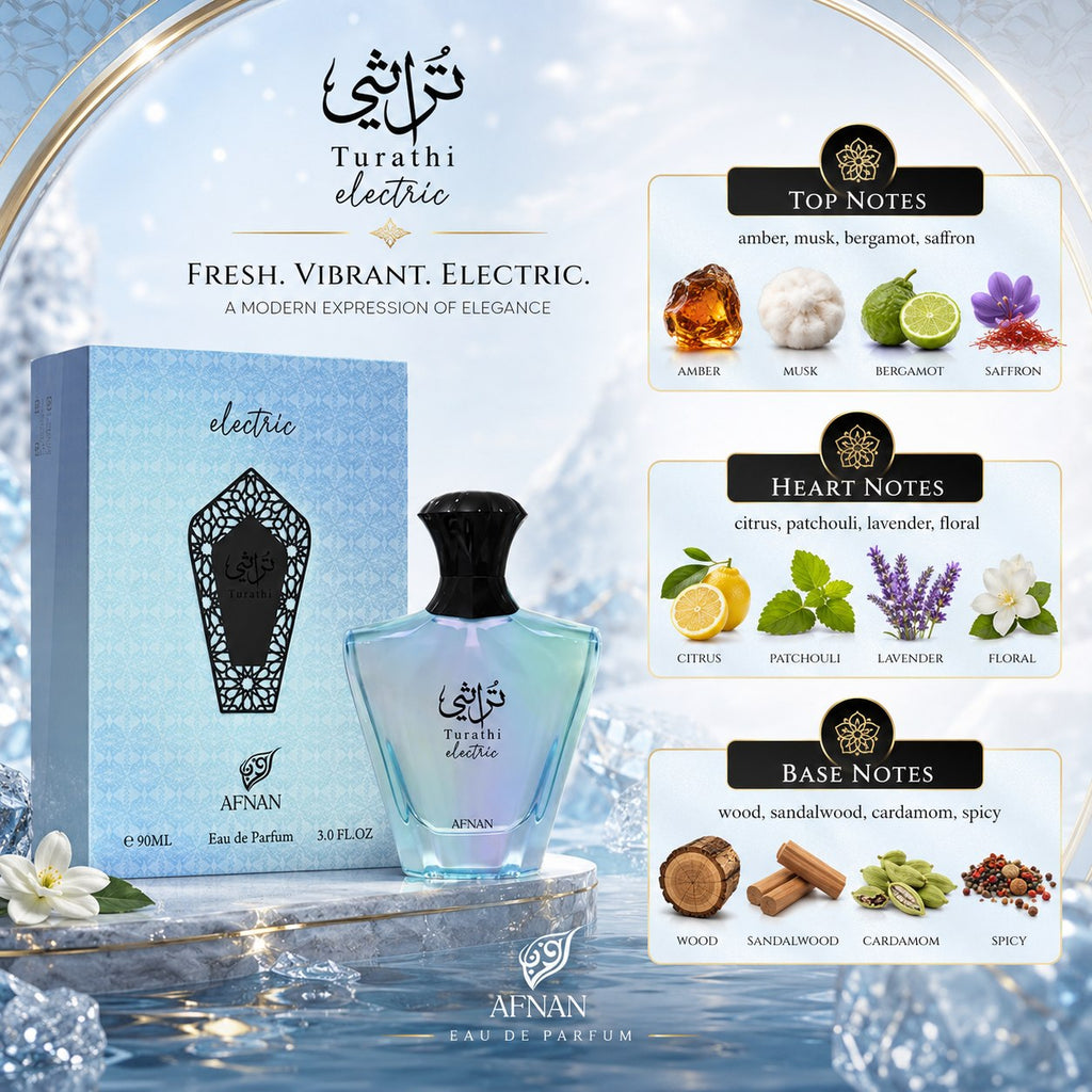 Afnan Turathi Electric Eau de Parfum 90ml Unisex