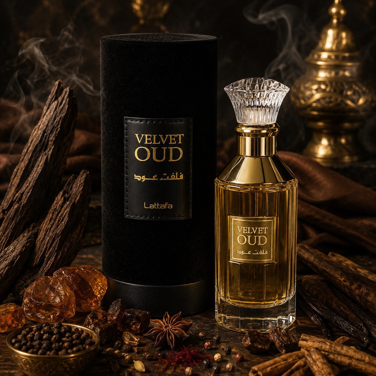 Lattafa Velvet Oud Eau de Parfum 100ml Unisex