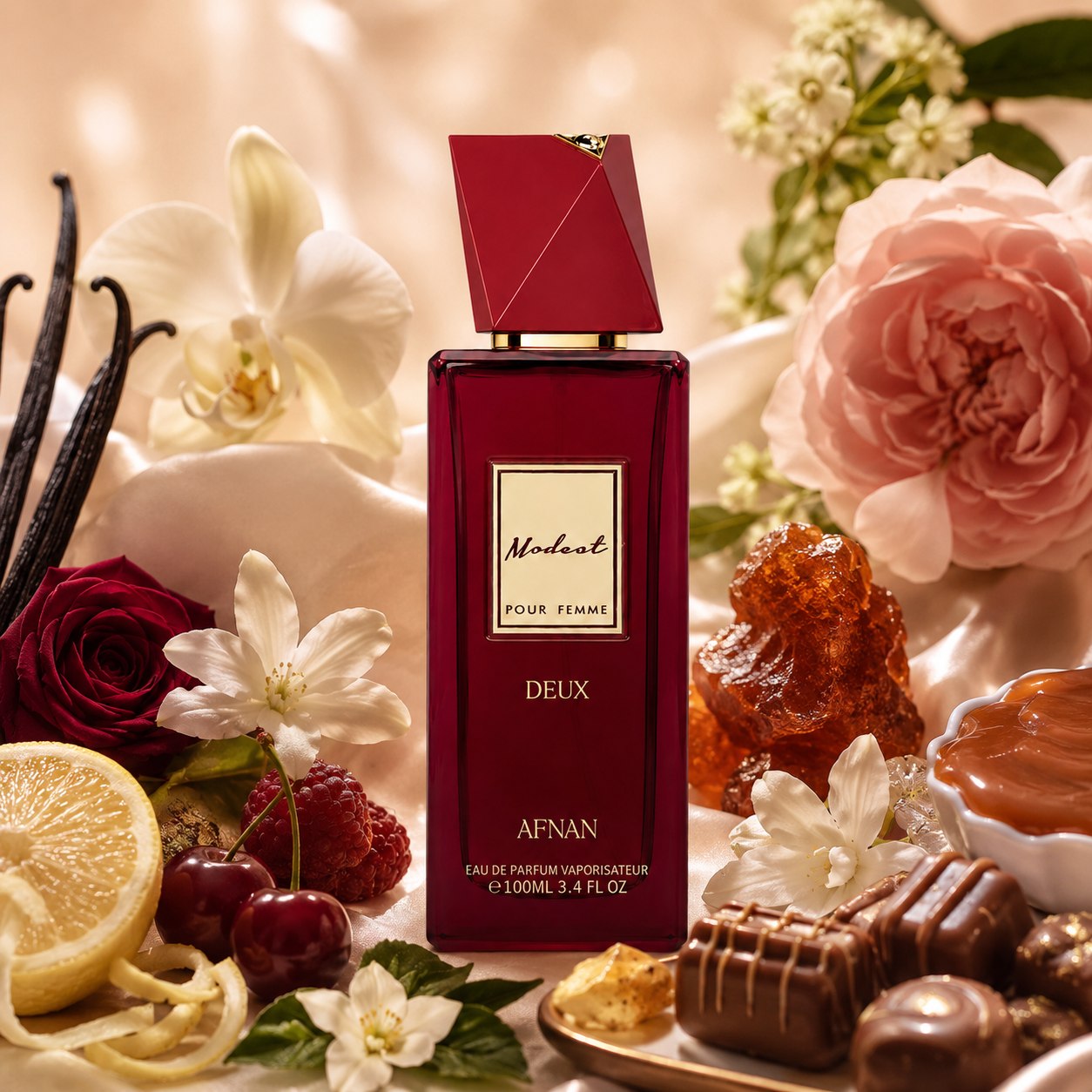 Afnan Modest Deux Pour Femme Eau de Parfum 100ml Women