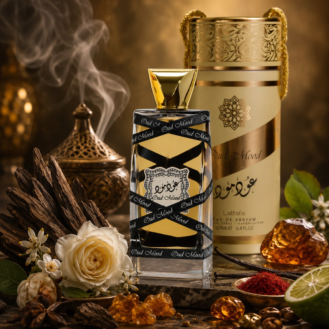 Lattafa Oud Mood Eau de Parfum 100ml Unisex