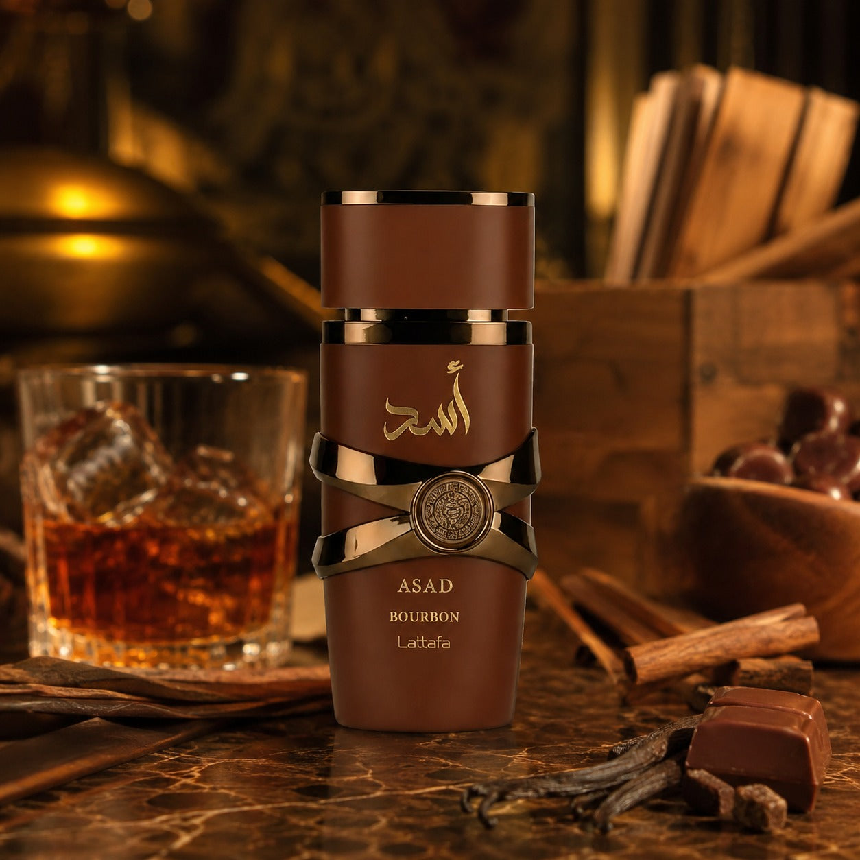 Lattafa Asad Bourbon Eau de Parfum 100ml Unisex