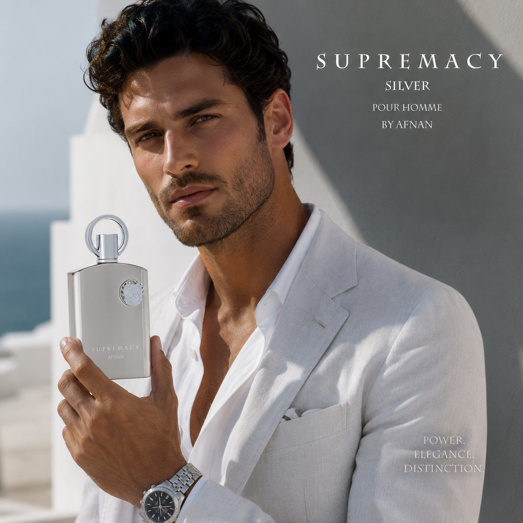 Afnan Supremacy Silver Eau de Parfum 100ml Men