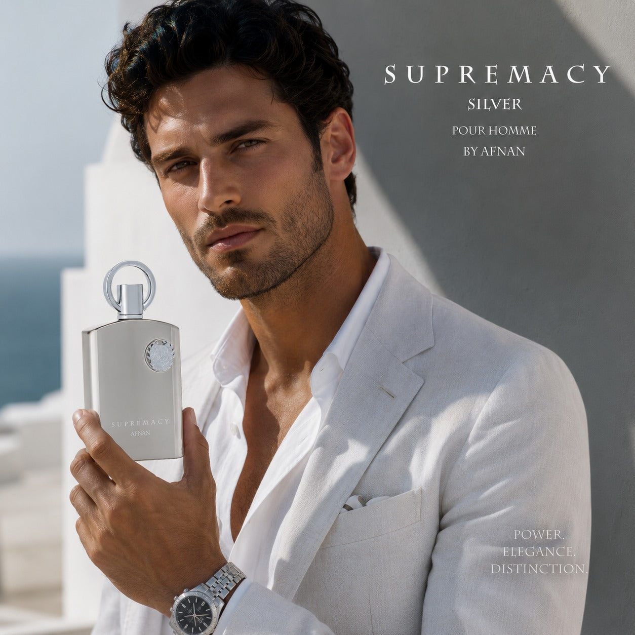 Afnan Supremacy Silver Eau de Parfum 100ml Men